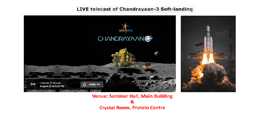 Live Streaming of Soft Landing of Chandrayaan III