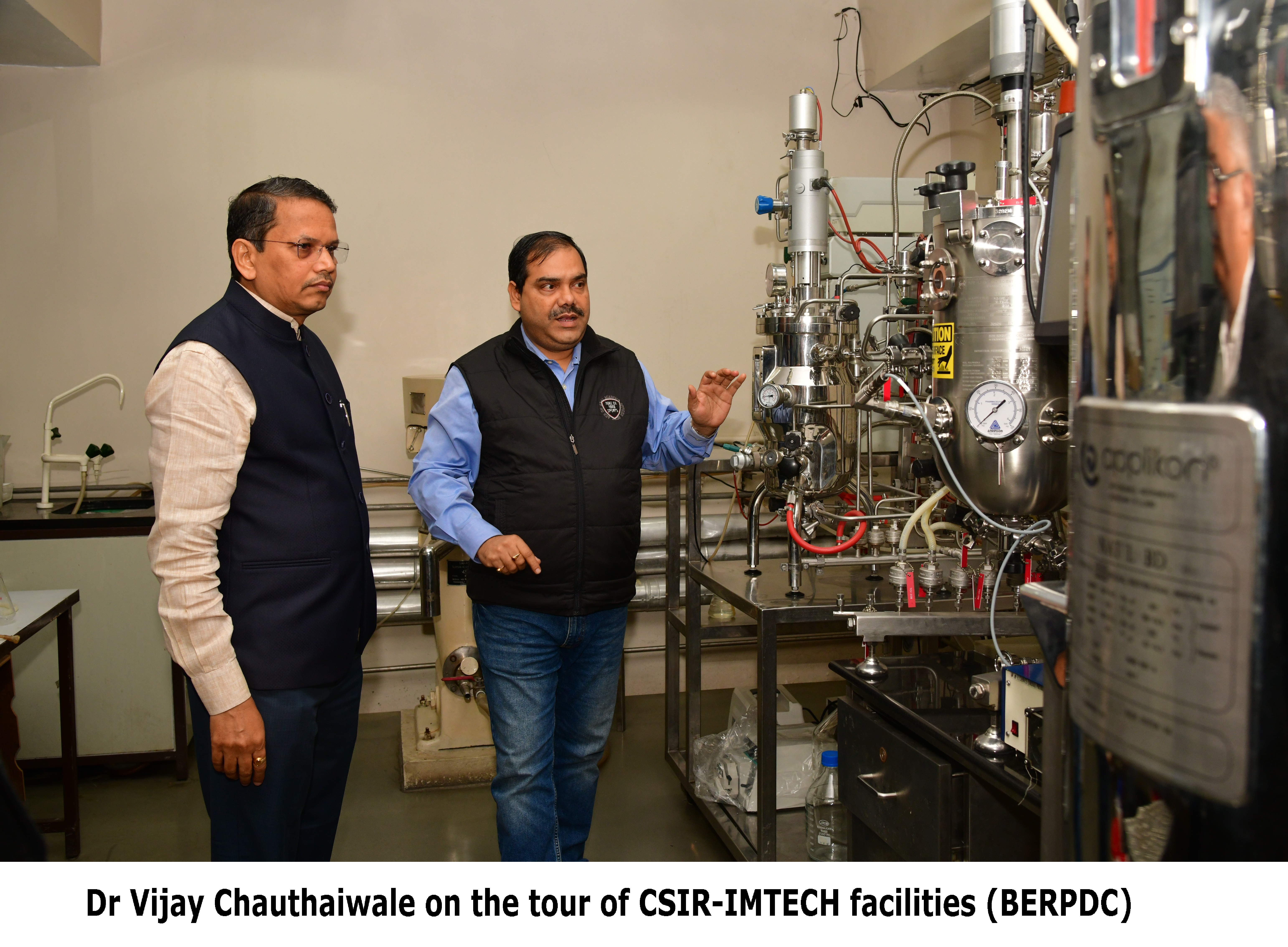 Dr. Vijay Chautaiwale, Healthcare-Biotech Consultant visited CSIR-IMTECH on 21 nov 2019