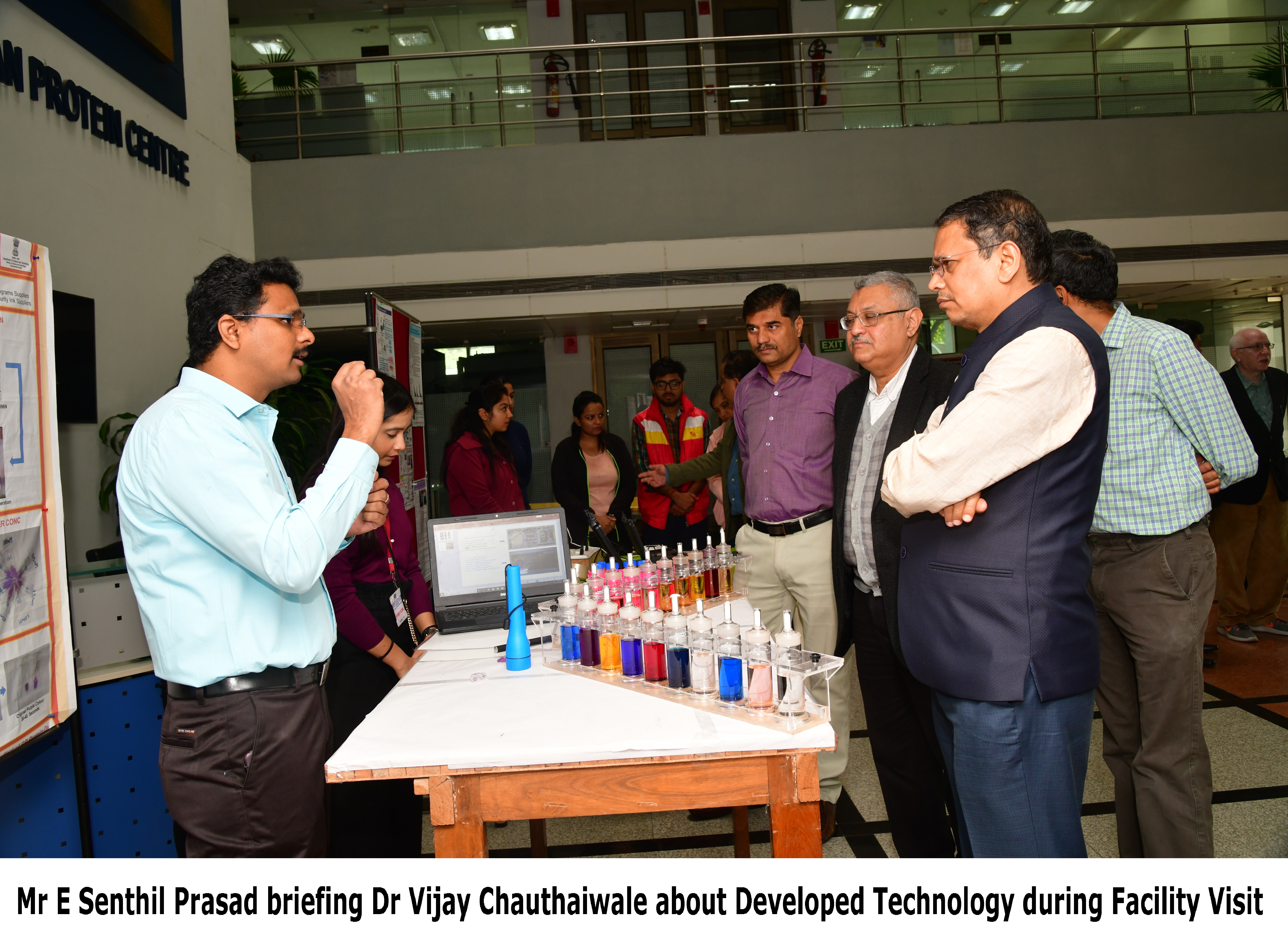 Dr. Vijay Chautaiwale, Healthcare-Biotech Consultant visited CSIR-IMTECH on 21 nov 2019